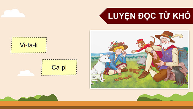 PowerPoint Tiếng Việt 5 Lớp học trên đường