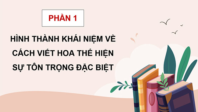 PowerPoint Tiếng Việt 5 Viết hoa thể hiện sự tôn trọng đặc biệt