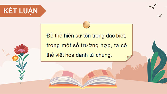 PowerPoint Tiếng Việt 5 Viết hoa thể hiện sự tôn trọng đặc biệt