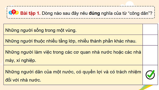 PowerPoint Tiếng Việt 5 Mở rộng vốn từ Công dân