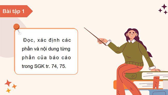 PowerPoint Tiếng Việt 5 Viết báo cáo công việc