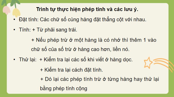 PowerPoint Toán 4 Bài 41: Phép trừ các số tự nhiên