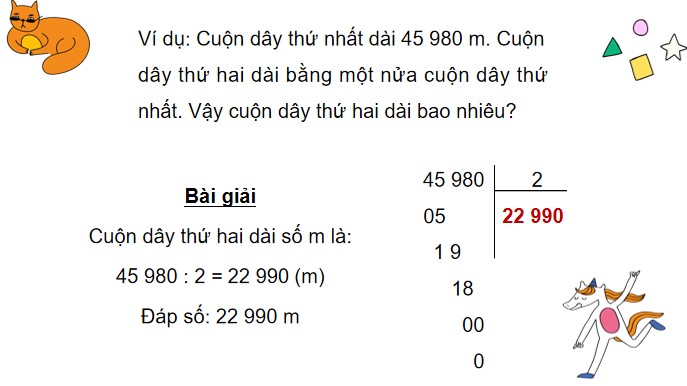 PowerPoint Toán 4 Bài 49: Chia cho số có một chữ số