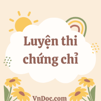 Bài tập trắc nghiệm về phát âm tiếng Anh trình độ A