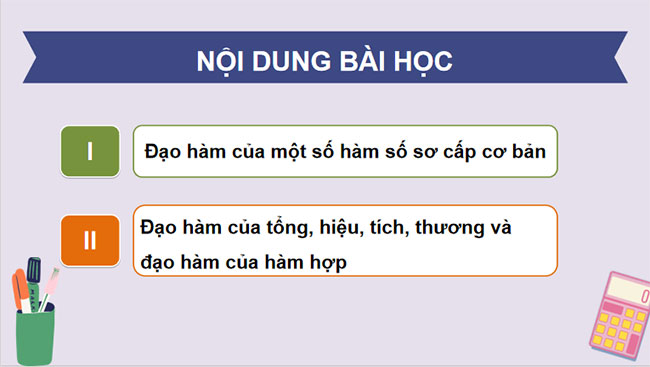 PowerPoint Toán 11 Bài 2 Chương 7 Cánh diều