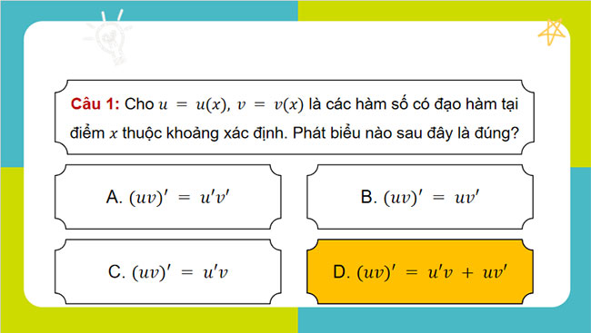 PowerPoint Toán 11 Bài tập cuối chương 7 Cánh diều