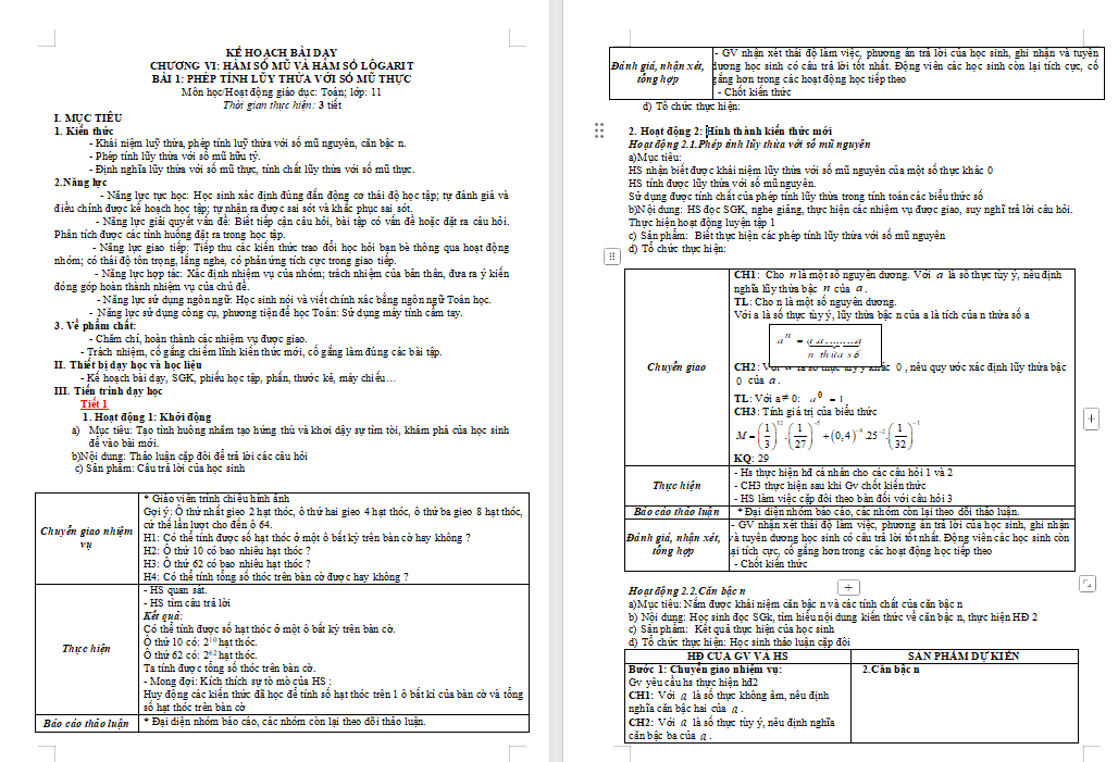 PowerPoint Toán 11 Bài 1 Chương 6 Cánh diều