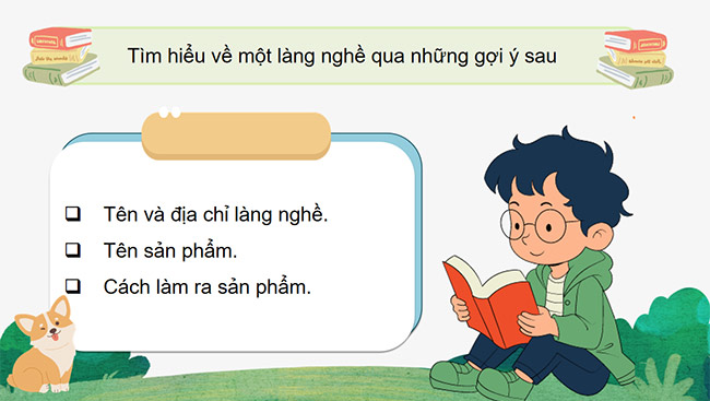 PowerPoint Tiếng Việt 5 Giới thiệu về một làng nghề