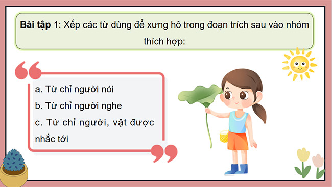 PowerPoint Tiếng Việt 5 Đại từ xưng hô