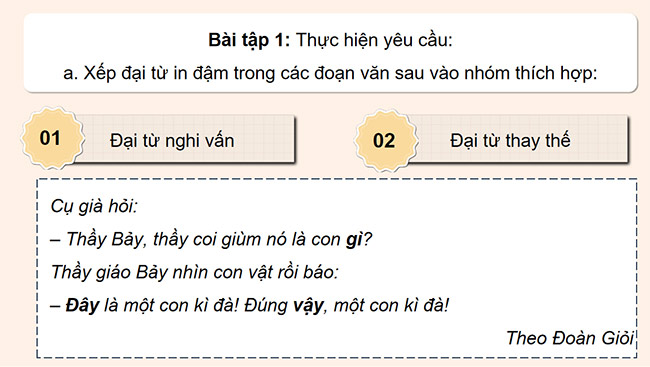 PowerPoint Tiếng Việt 5 Luyện tập về đại từ
