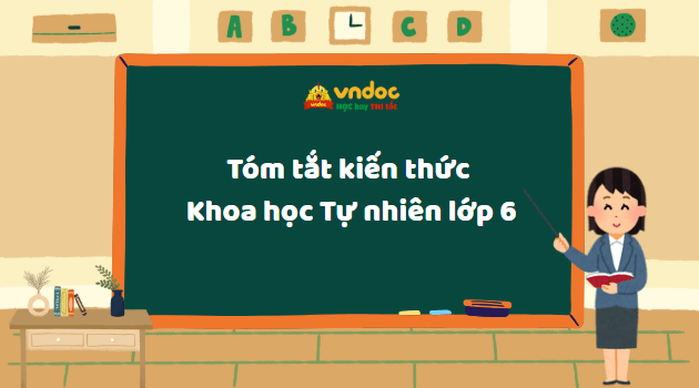 Tóm tắt kiến thức Khoa học Tự nhiên lớp 6