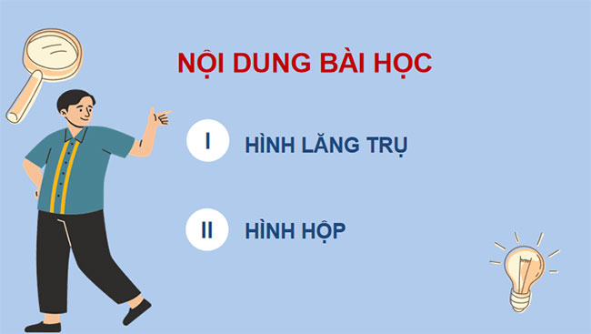 Hình lăng trụ và hình hộp