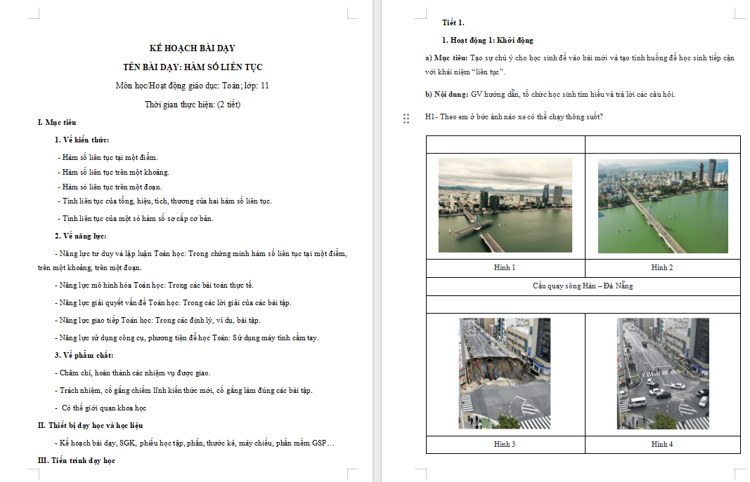 Hàm số liên tục