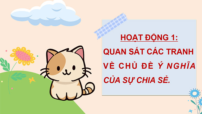 PowerPoint Tiếng Việt 5 Thảo luận theo chủ đề Ý nghĩa của sự chia sẻ