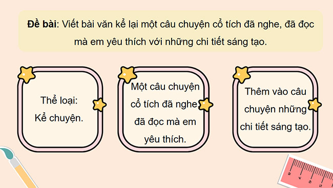 PowerPoint Tiếng Việt 5 Luyện tập tìm ý, lập dàn ý cho bài văn kể chuyện sáng tạo