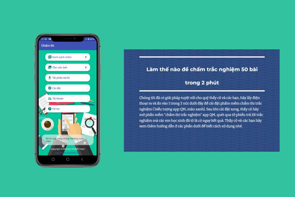 Chấm thi QM – Công cụ Việt, phù hợp giáo viên Việt