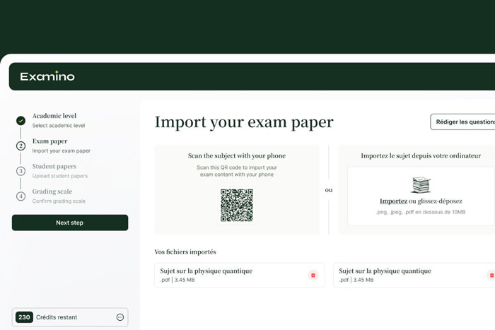 Examino – Chuyên xử lý bài viết tay trong kỳ thi lớn