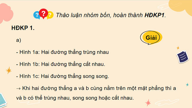 Hai đường thẳng song song