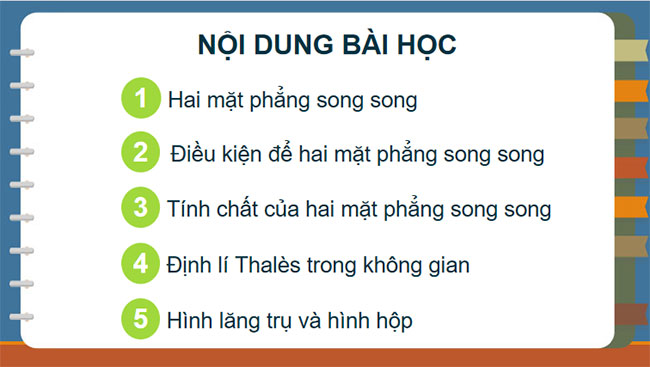Hai mặt phẳng song song
