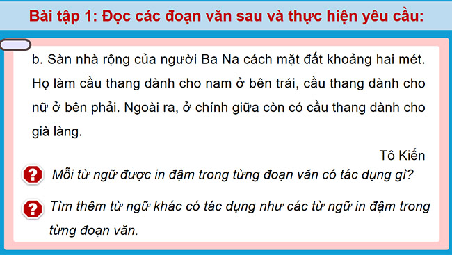 PowerPoint Tiếng Việt 5 Liên kết các câu trong đoạn văn bằng cách dùng từ ngữ nối