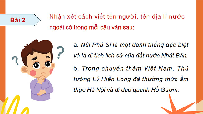 PowerPoint Tiếng Việt 5 Viết tên người, tên địa lí nước ngoài