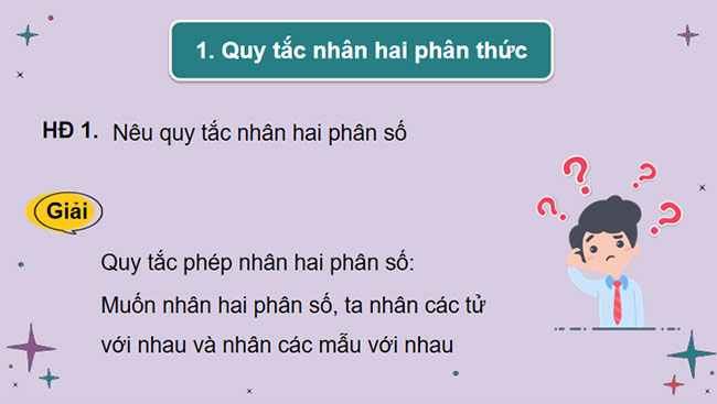 Phép nhân phép chia phân thức đại số