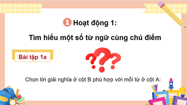 PowerPoint Tiếng Việt 5 Mở rộng vốn từ Khám phá