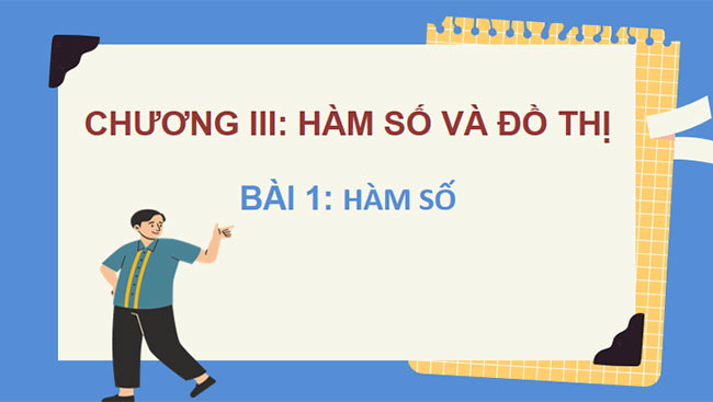 Giáo án PowerPoint Toán 8 Bài 1: Hàm số