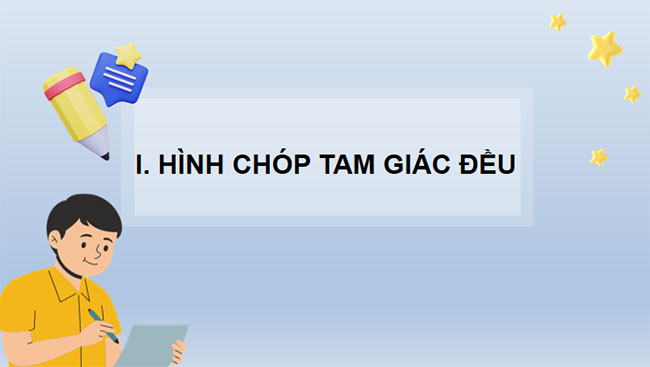 Giáo án PowerPoint Toán 8 Bài 1: Hình chóp tam giác đều