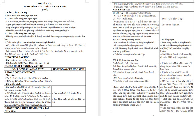 PowerPoint Tiếng Việt 5 Trao đổi Chúng mình ra biển lớn