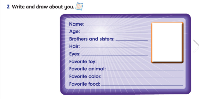 Sách tiếng Anh Family and Friends lớp 4 Starter lesson 6 minh họa 2