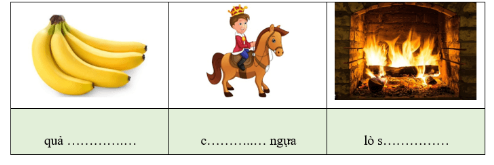 Bài tập cuối tuần Tiếng Việt lớp 1 Tuần 20