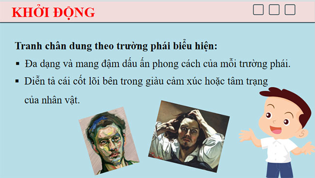 Tranh chân dung theo trường phái Biểu hiện