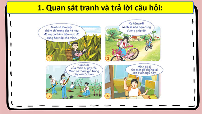 PowerPoint Đạo đức 5 Em biết vượt qua khó khăn