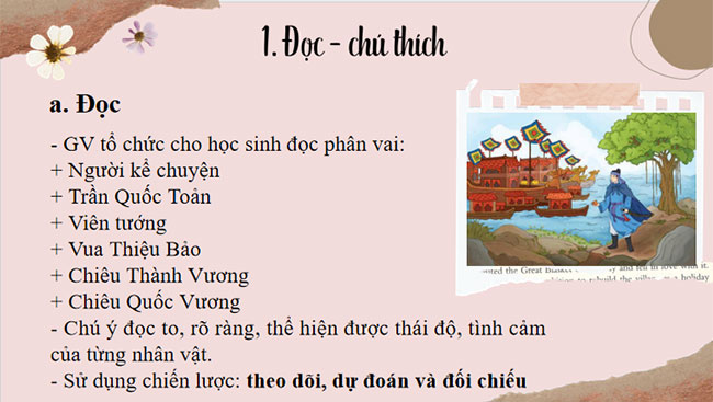 Giáo án PowerPoint Ngữ văn 8 Bài 1: Lá cờ thêu sáu chữ vàng