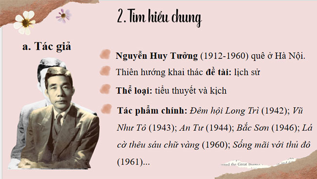 Giáo án PowerPoint Ngữ văn 8 Bài 1: Lá cờ thêu sáu chữ vàng