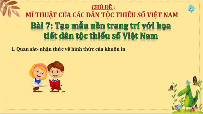 Tạo mẫu nền trang trí với họa tiết dân tộc thiểu số Việt Nam