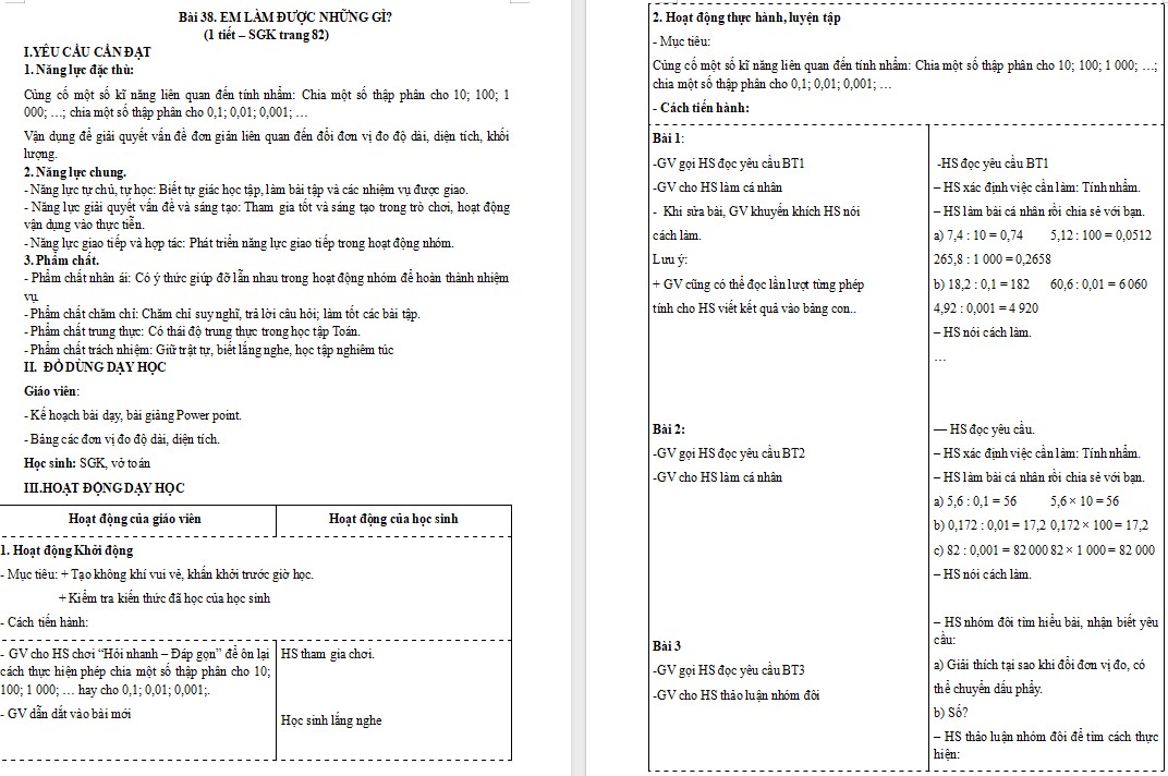 PowerPoint Toán 5 Chân trời sáng tạo Bài 38