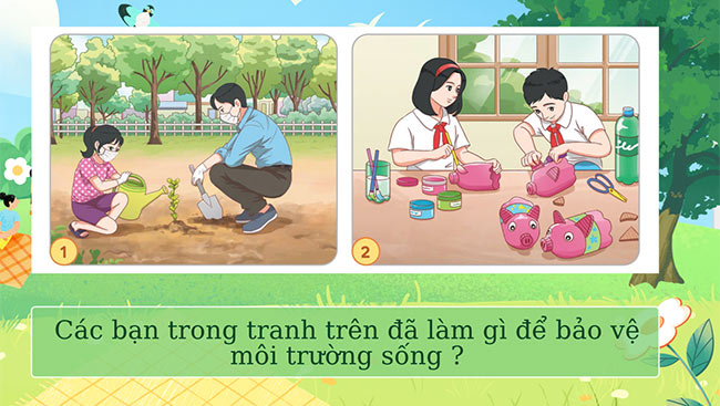 PowerPoint Đạo đức 5 Em bảo vệ môi trường sống