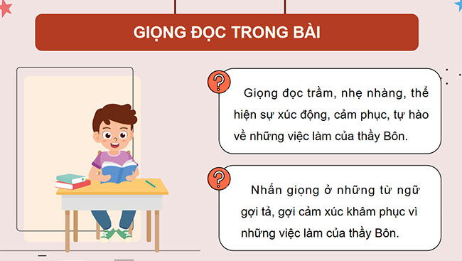 PowerPoint Tiếng Việt 5 Chuyện một người thầy
