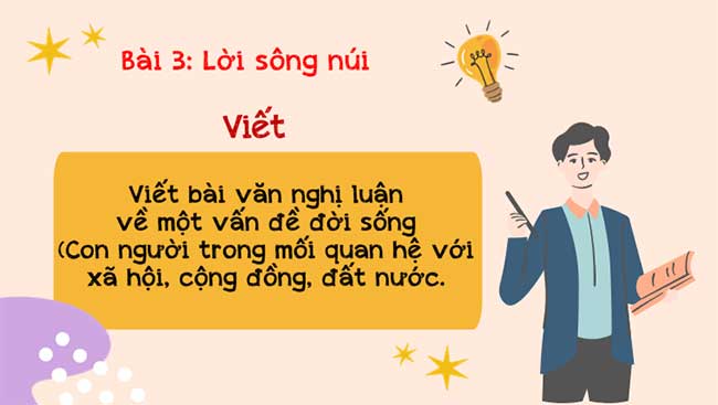 PowerPoint Ngữ văn 8 Bài 3 Viết bài văn nghị luận về một vấn đề đời sống