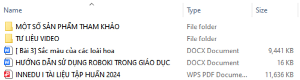 Tài liệu tập huấn Roboki AI cho giáo viên mầm non