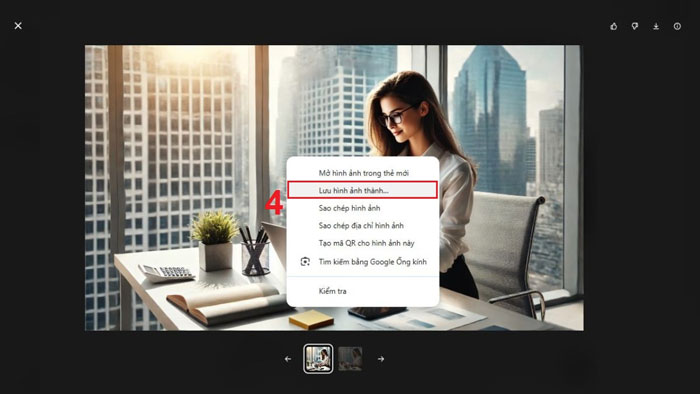 Lưu hình ảnh thành…