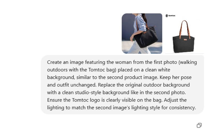 Nhập vào đoạn prompt