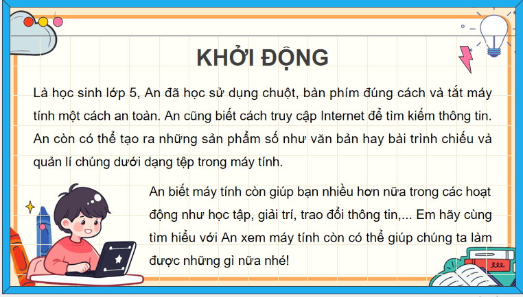 Giáo án PowerPoint Tin học 5 KNTT