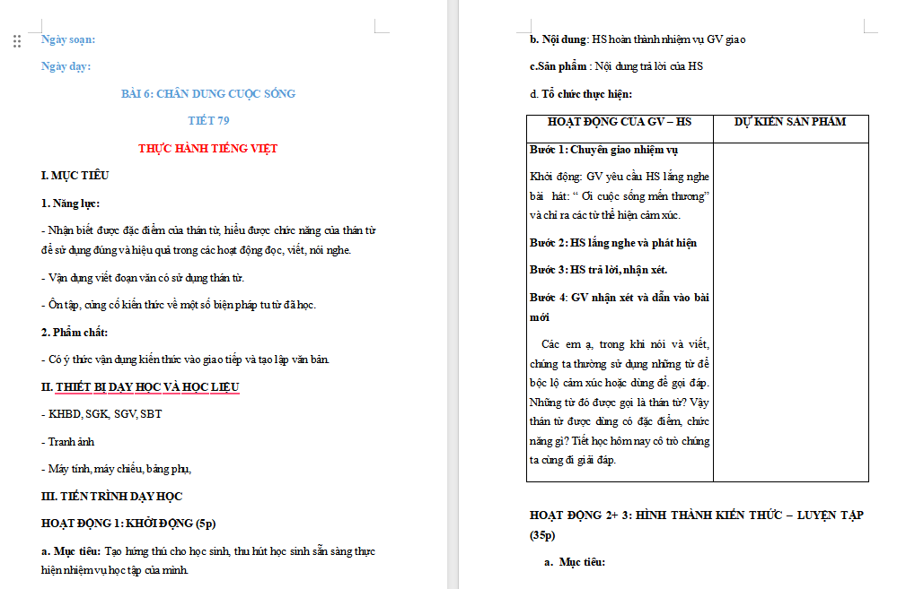 Thực hành tiếng Việt trang 23