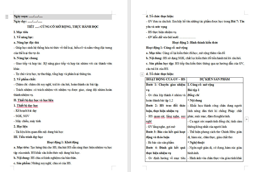 Giáo án PowerPoint Ngữ văn 8 Bài 7: Củng cố mở rộng