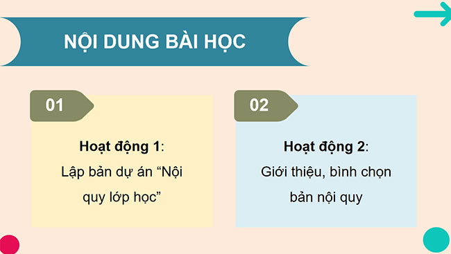 PowerPoint Tiếng Việt 5 Nội quy lớp học