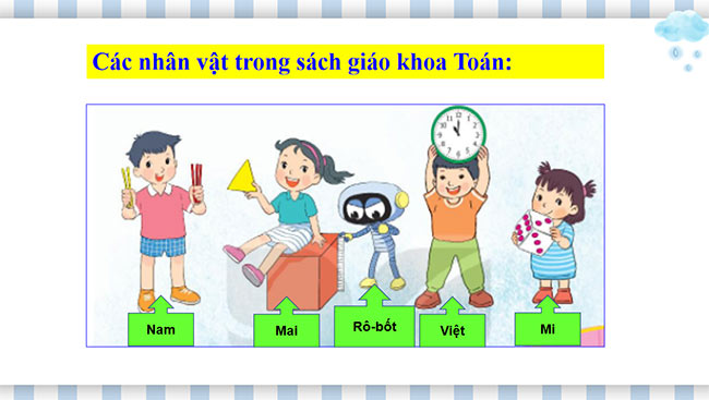 PowerPoint Toán 1 Tiết học đầu tiên