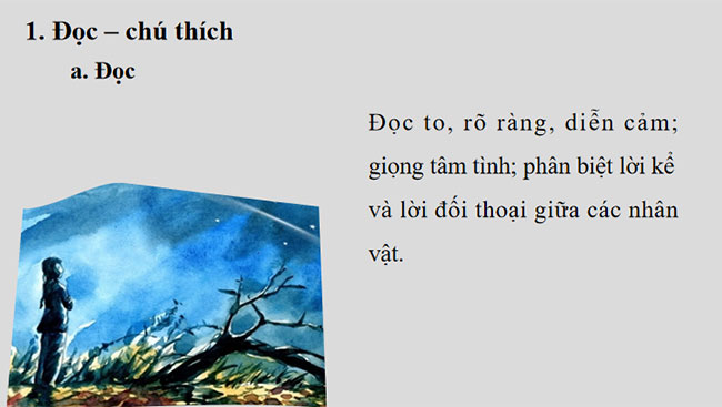 Giáo án PowerPoint Ngữ văn 8 Bài 7: Những ngôi sao xa xôi